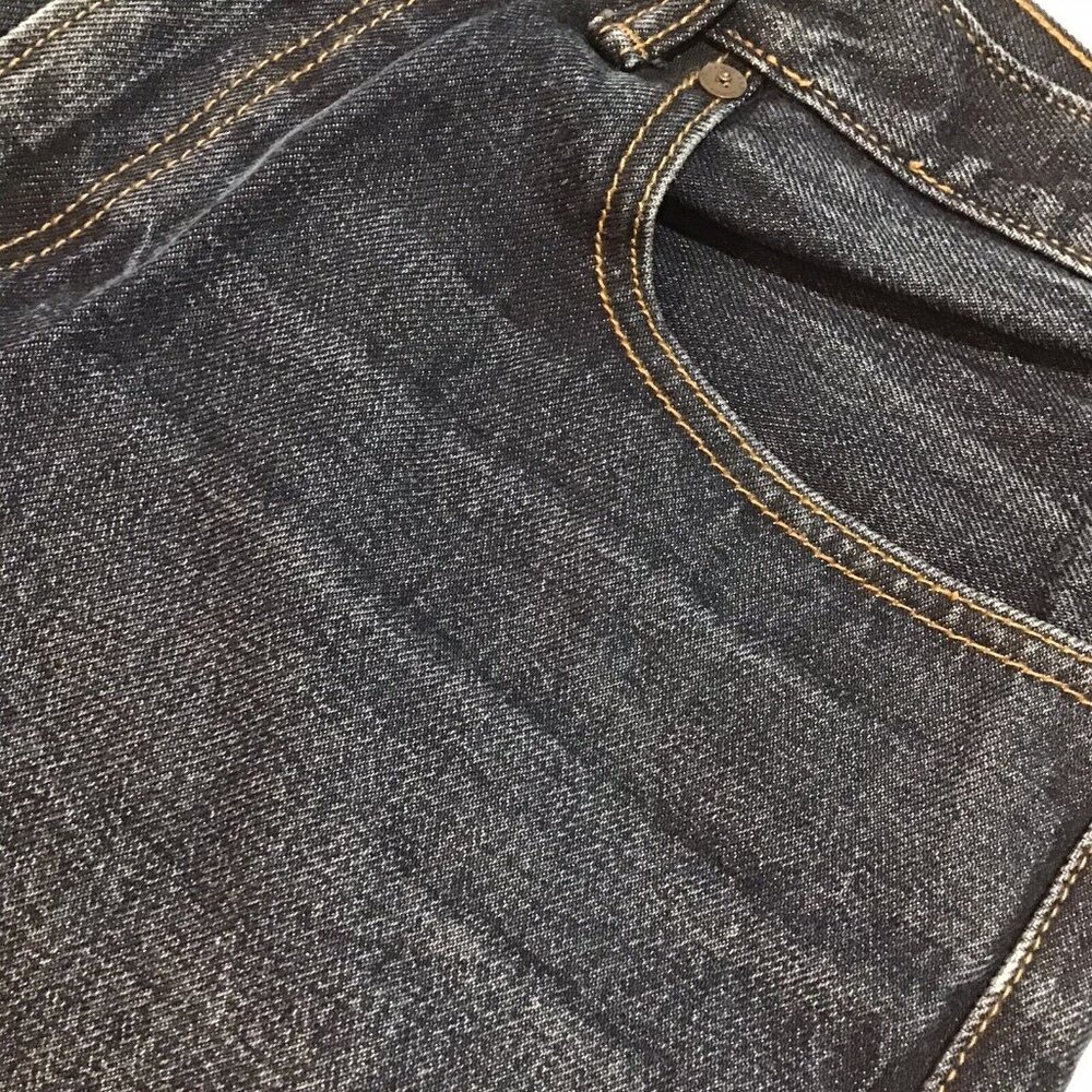 Lands' End Jeans for Men 33x31 Dark Rinse 100% Cotton Straight Fit-new w/o tags - Picture 7 of 7